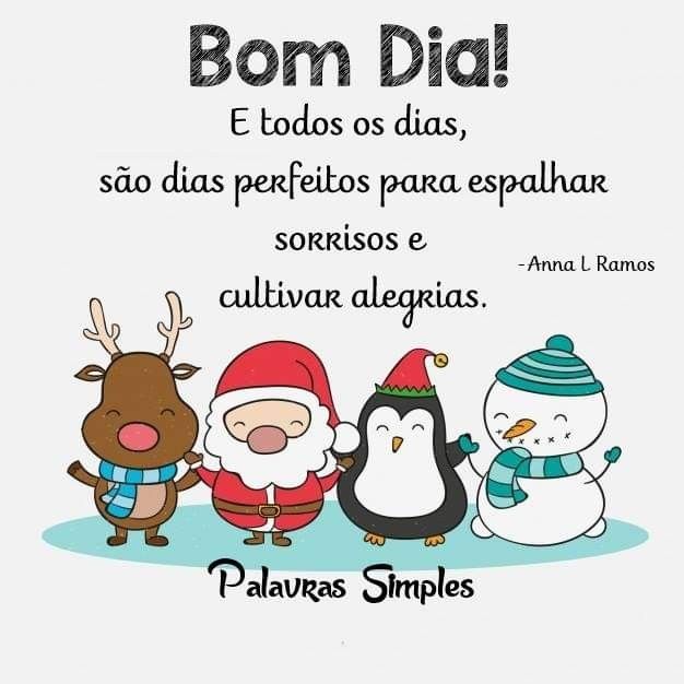 Mensagem de Bom Dia para o Natal