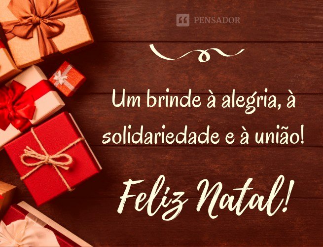 Mensagem de Bom Dia para o Natal