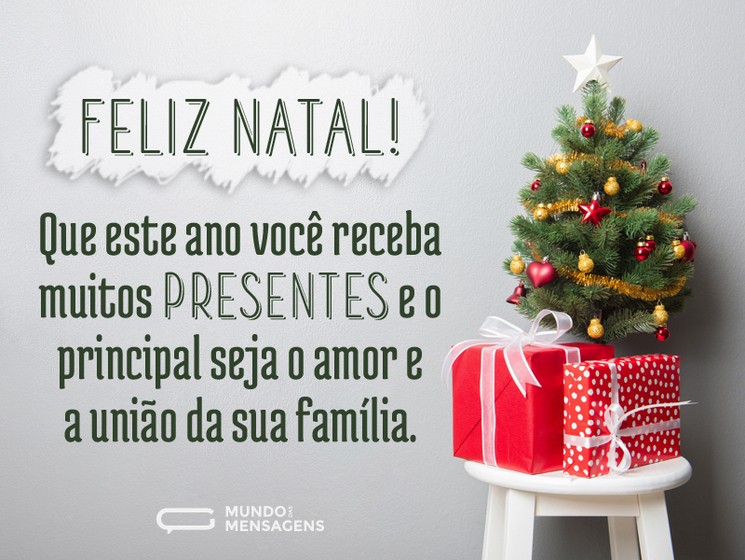 Mensagem de Bom Dia para o Natal