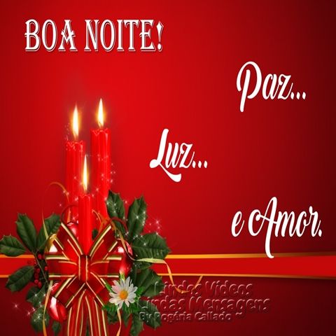 Mensagem de Boa Noite no Natal