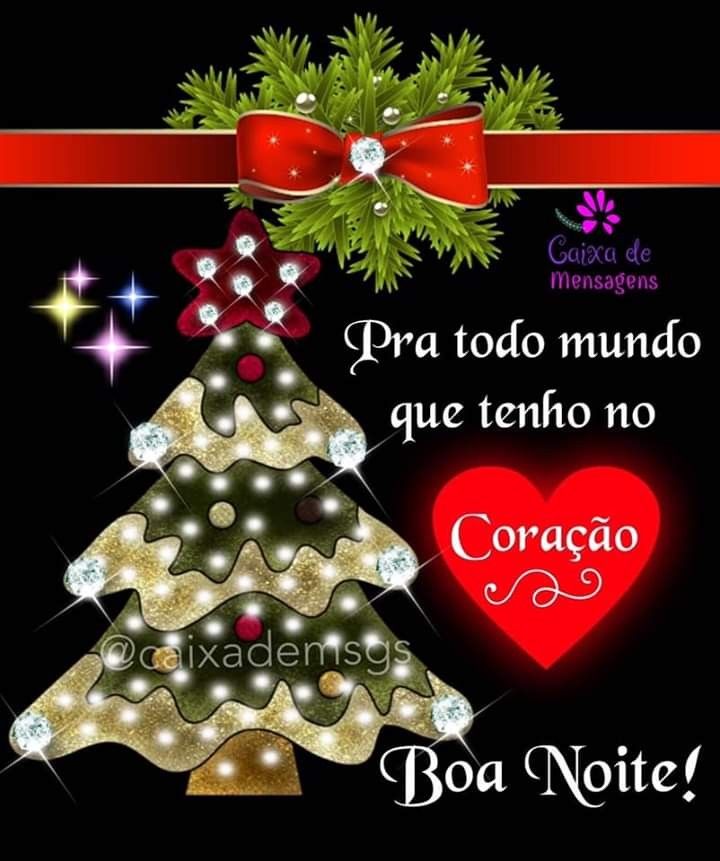 Mensagem de Boa Noite no Natal