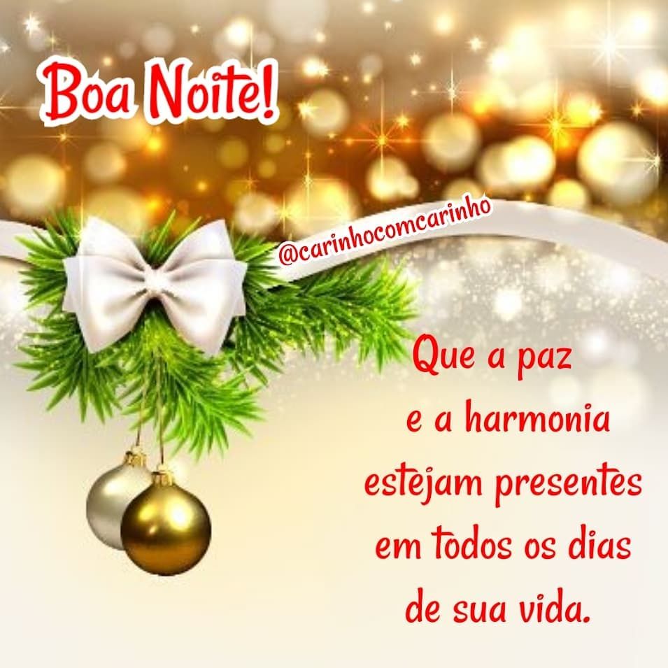 Mensagem de Boa Noite no Natal