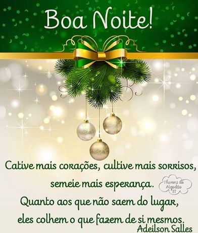 Mensagem de Boa Noite no Natal