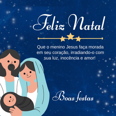 site:canva.com Mensagem de Boa Noite no Natal