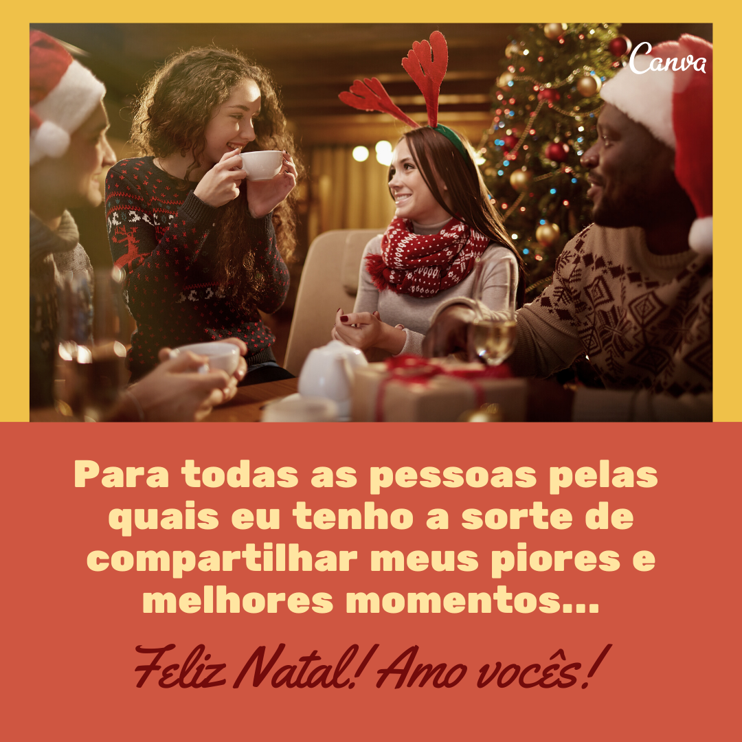 site:canva.com Mensagem de Boa Noite no Natal