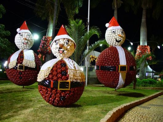 Decoração De Natal Area Externa Jardim