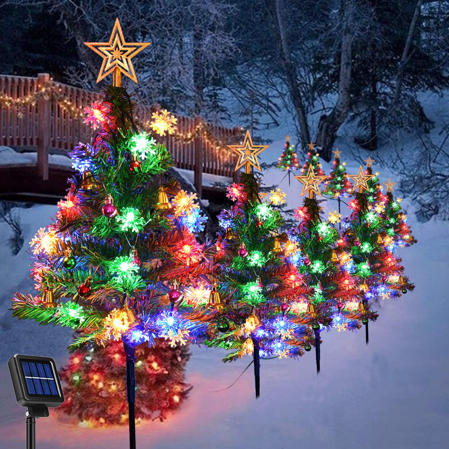 Christmas Decoration Outdoor Area Garden