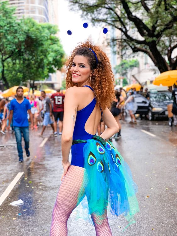 Look de Carnaval Fantasia Feminino