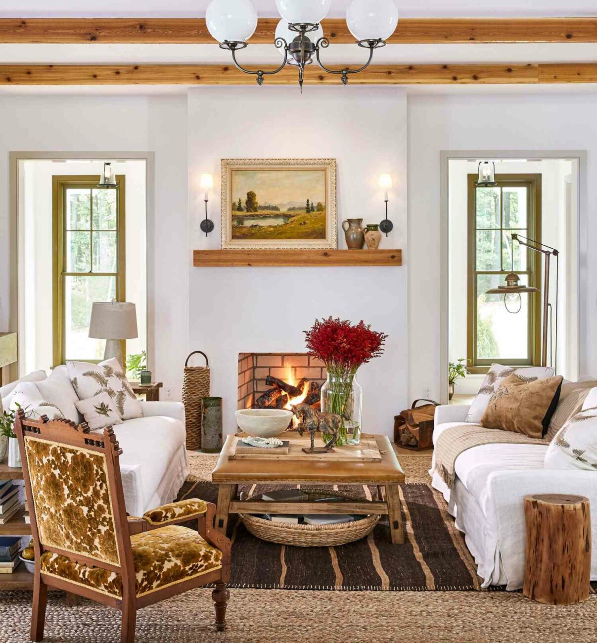 Rustic Living Room Decoration