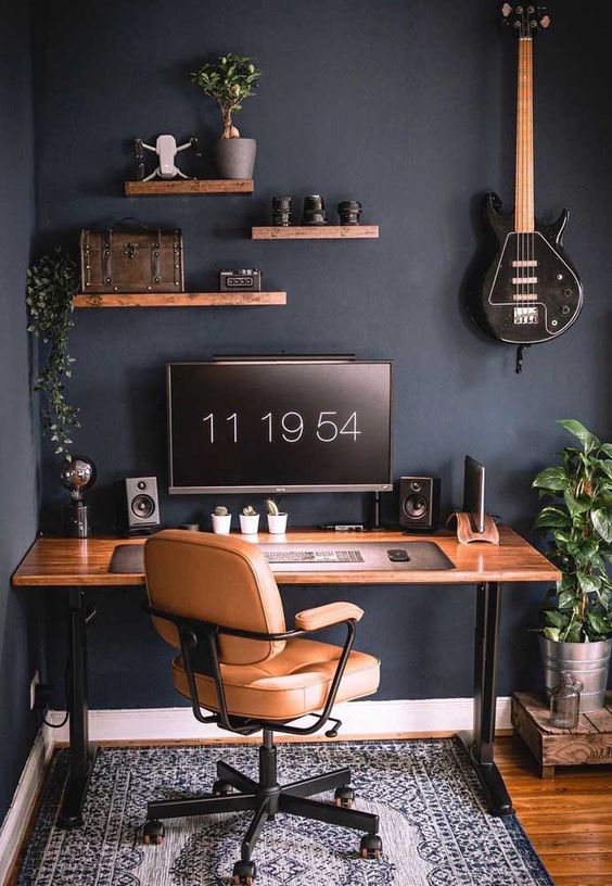 Decoração com Home Office Pequnos