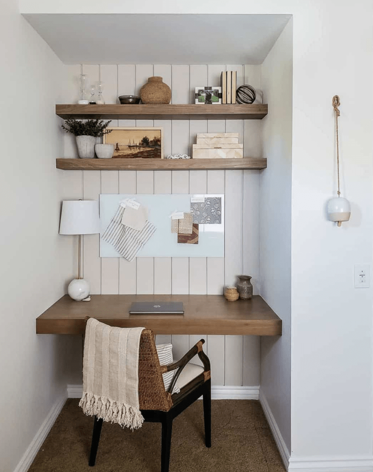 Decoração com Home Office Pequnos