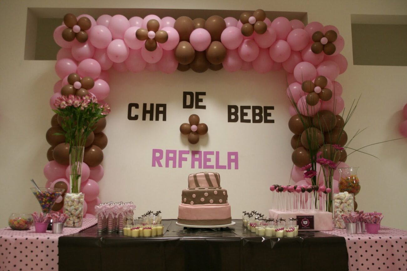 cha de bebe menina decoracao