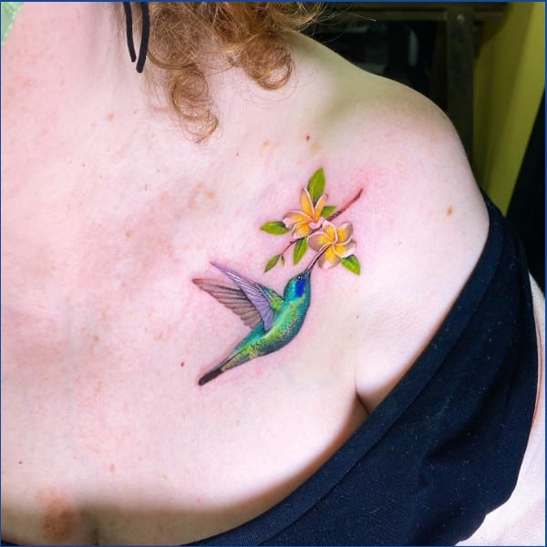 Hummingbird Tattoo for Women