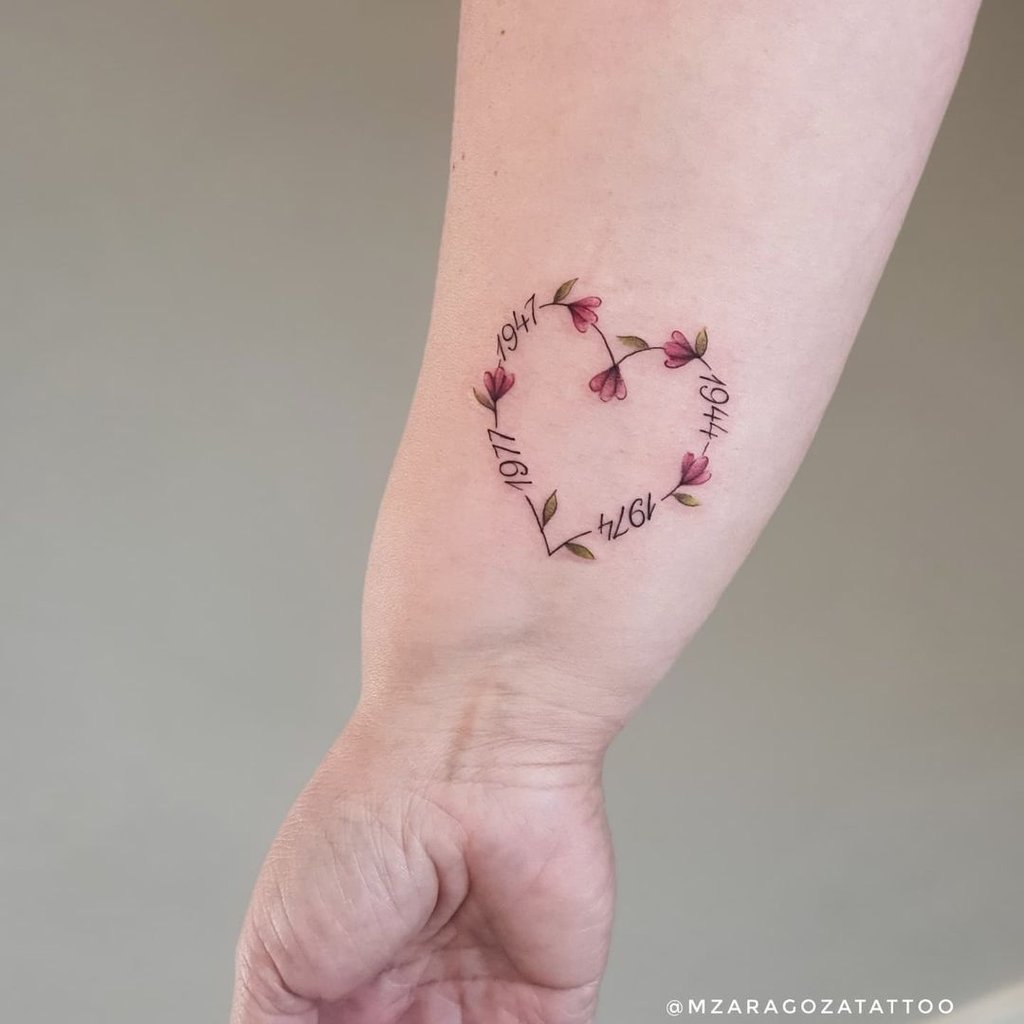 Tatuagem Pequena de Coração