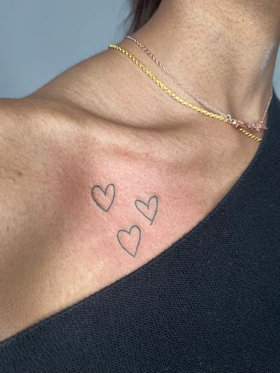 Delicate Heart Tattoo