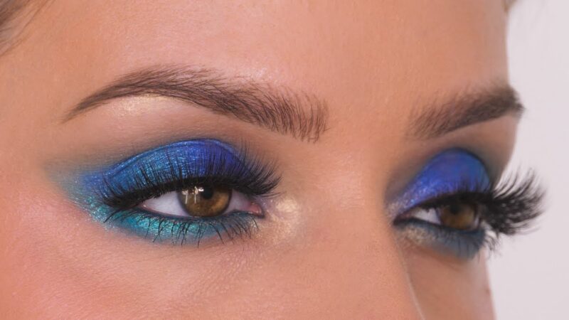 Makeup with Blue