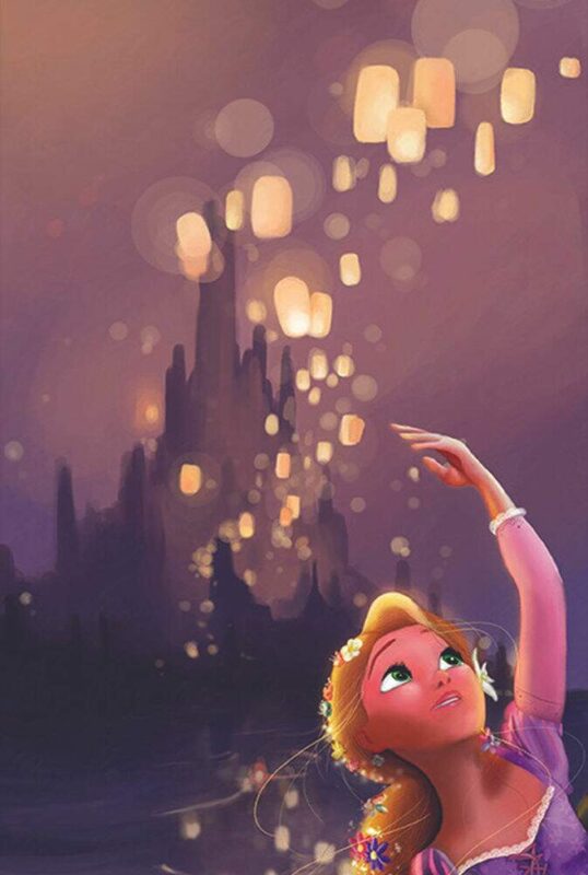 papel de parede celular rapunzel