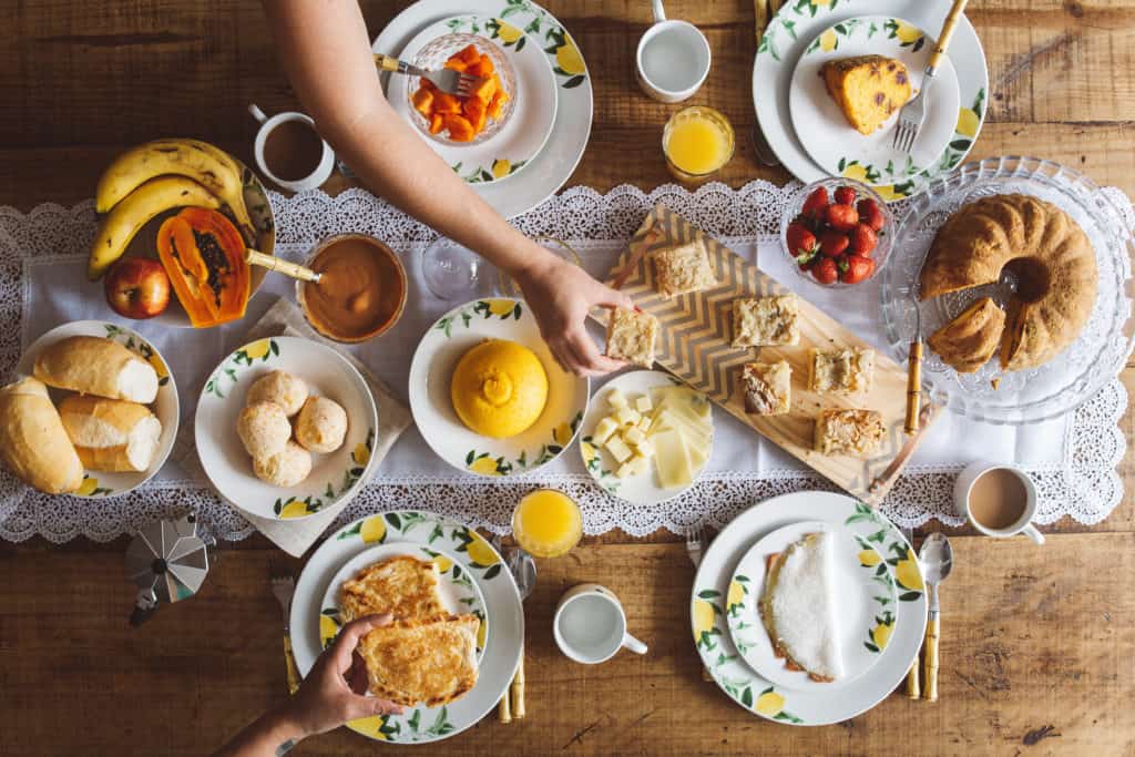 Mesa De Cafe Da Manha