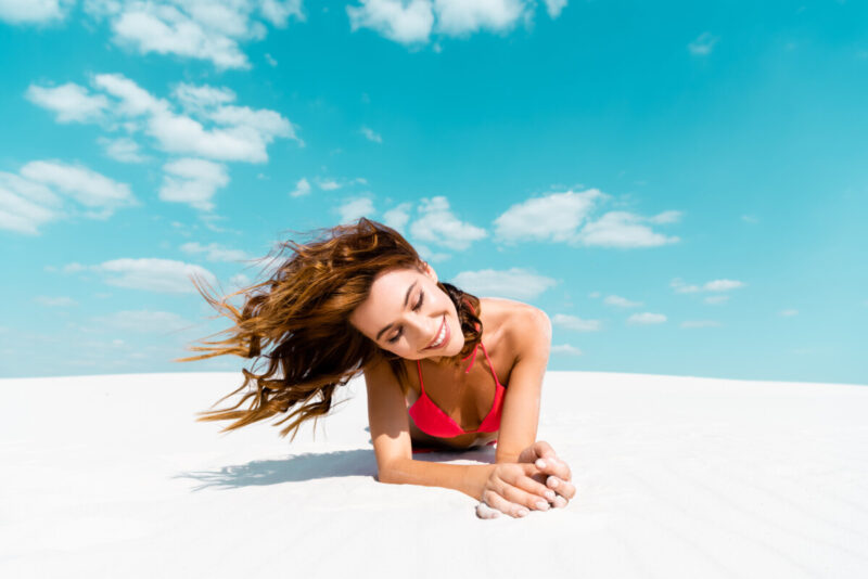 Pose de Foto na Praia