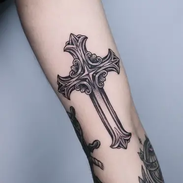 cross tattoo