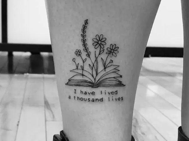 Tatuagem De Livros