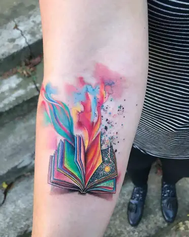 book tattoo