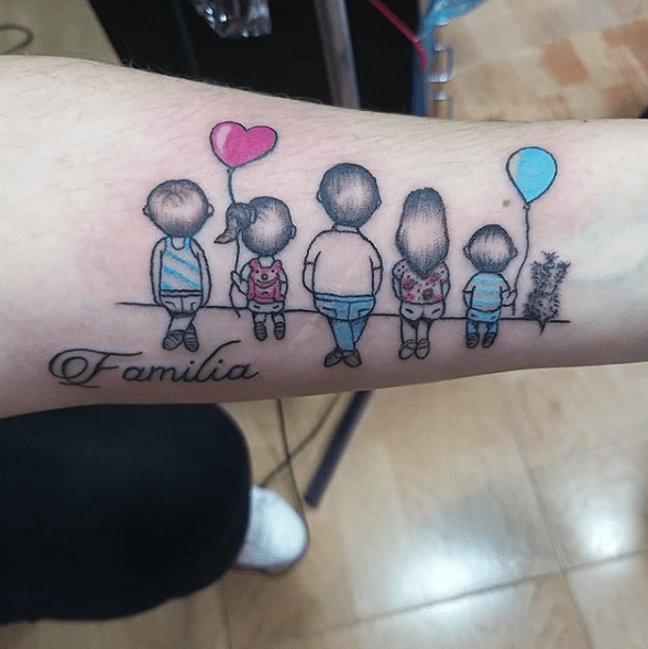 Tatuagem Familia