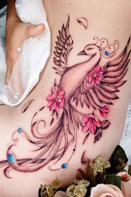 tatuagem-feminina-fenix