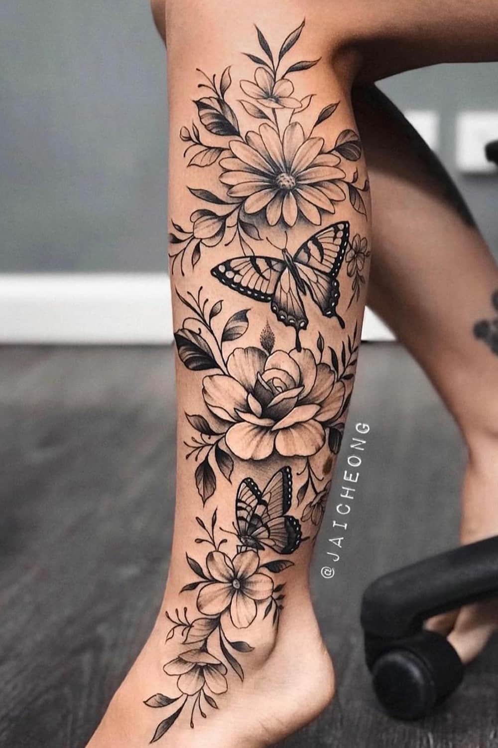 Tatuagem com Flor: 65 Ideias de Tatuagem Feminina Floral – Magazine Feminin  Brasil