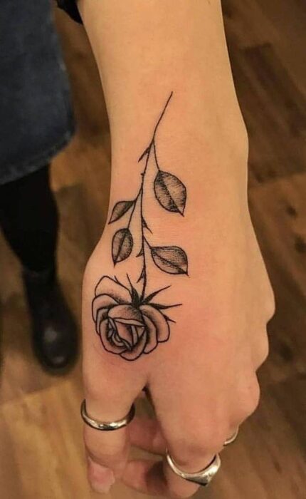 Tatuagem De Rosa