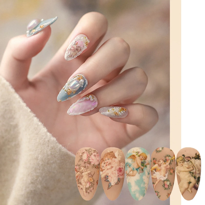 Angel Decorated Nail