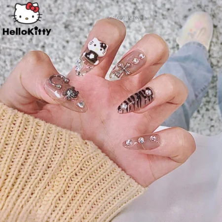 unhas-decoradas-hello-kitty