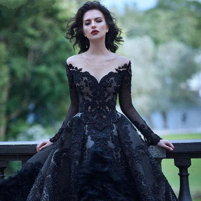 Vestido De Noiva Preto