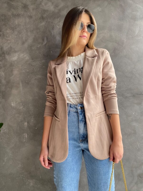 Look Com Blazer Feminino