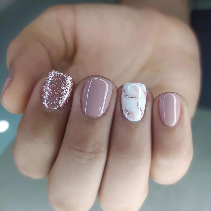 Small Decorated Nail