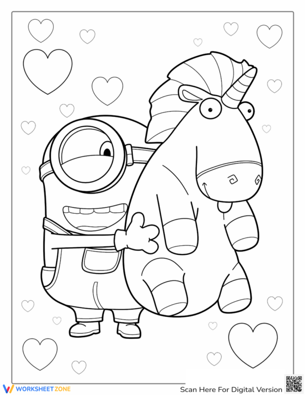 minions coloring pages