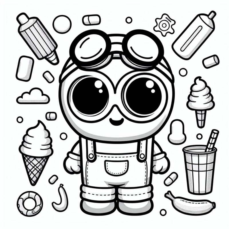 minions coloring pages