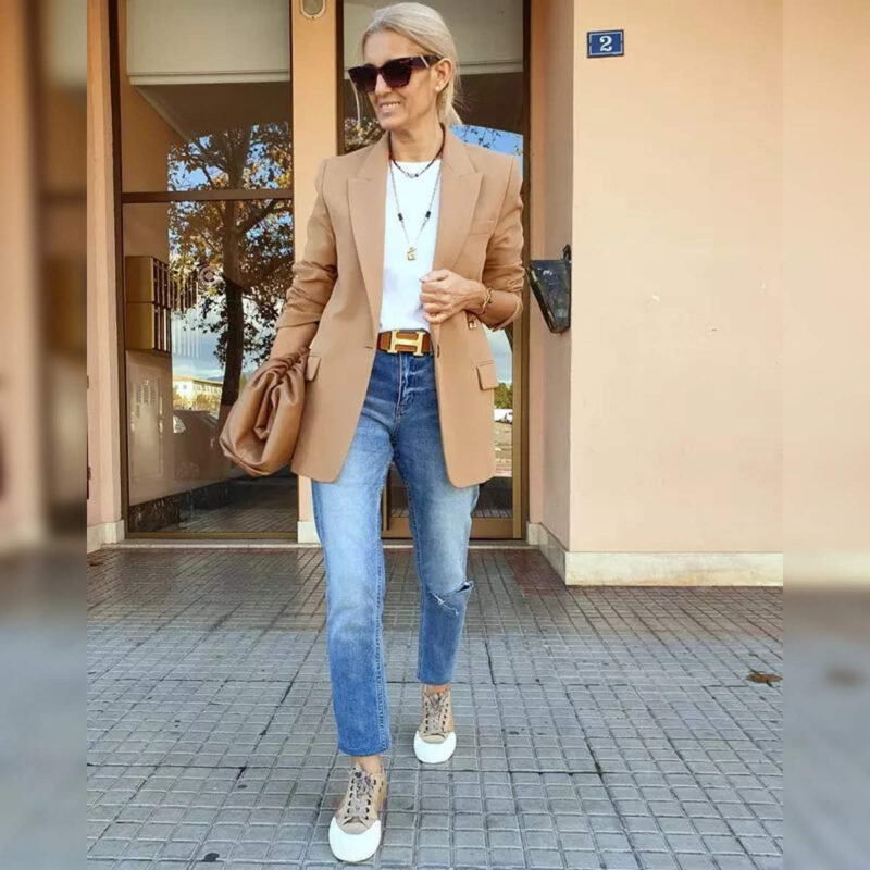 Look with Women's Blazer