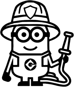 minions coloring pages