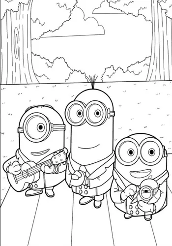 minions para colorir