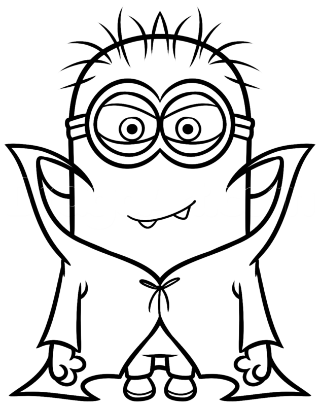 minions coloring pages