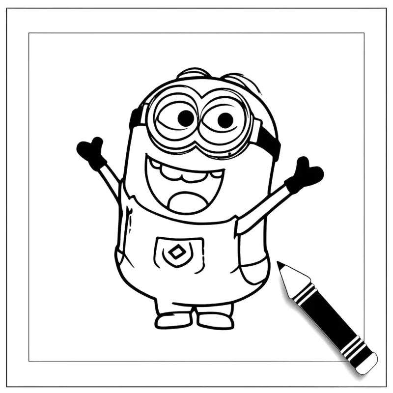 minions para colorir