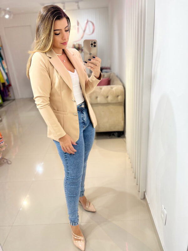 Look Com Blazer Feminino