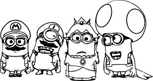 minions para colorir