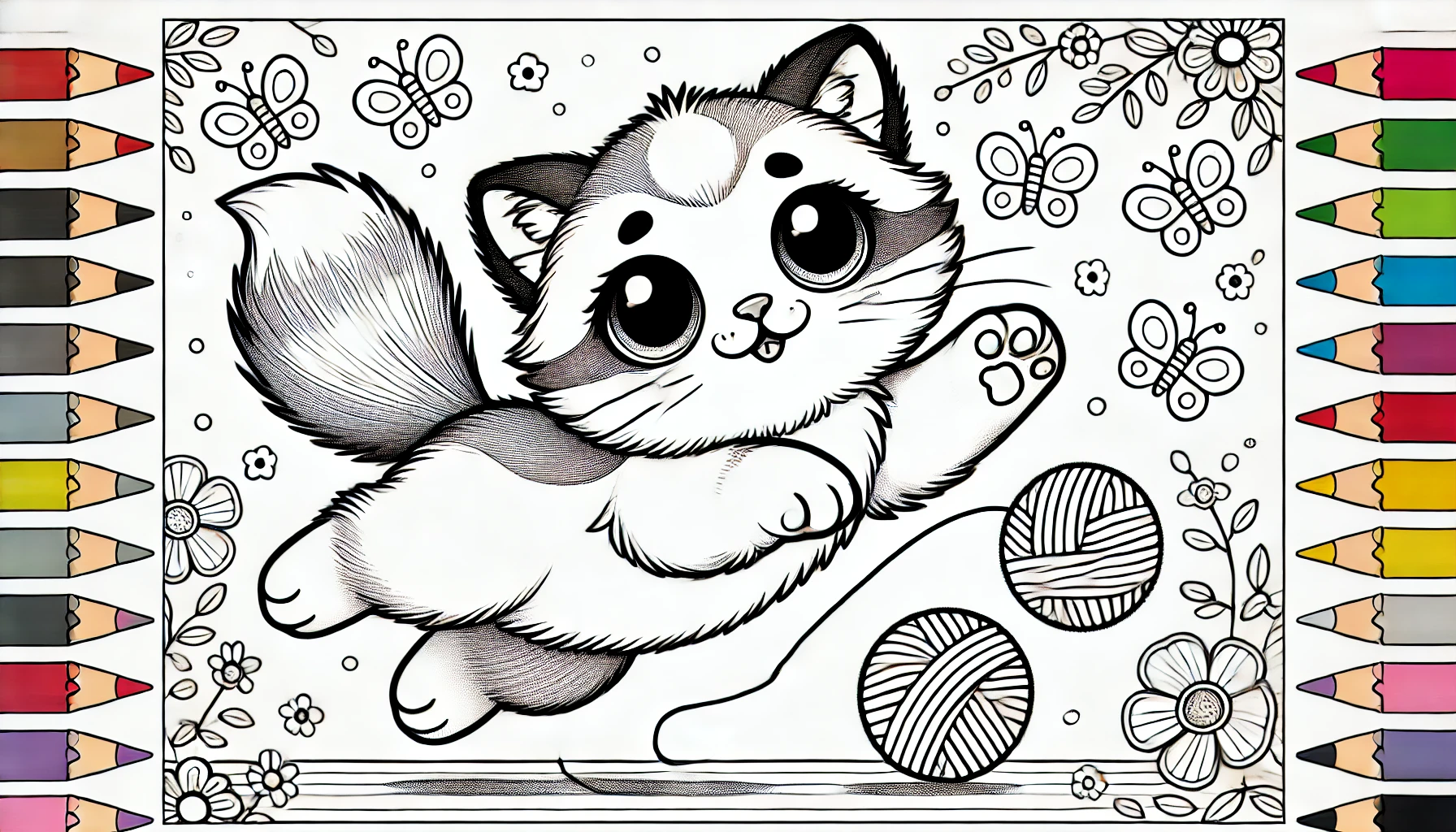 Desenho de Gato para Colorir