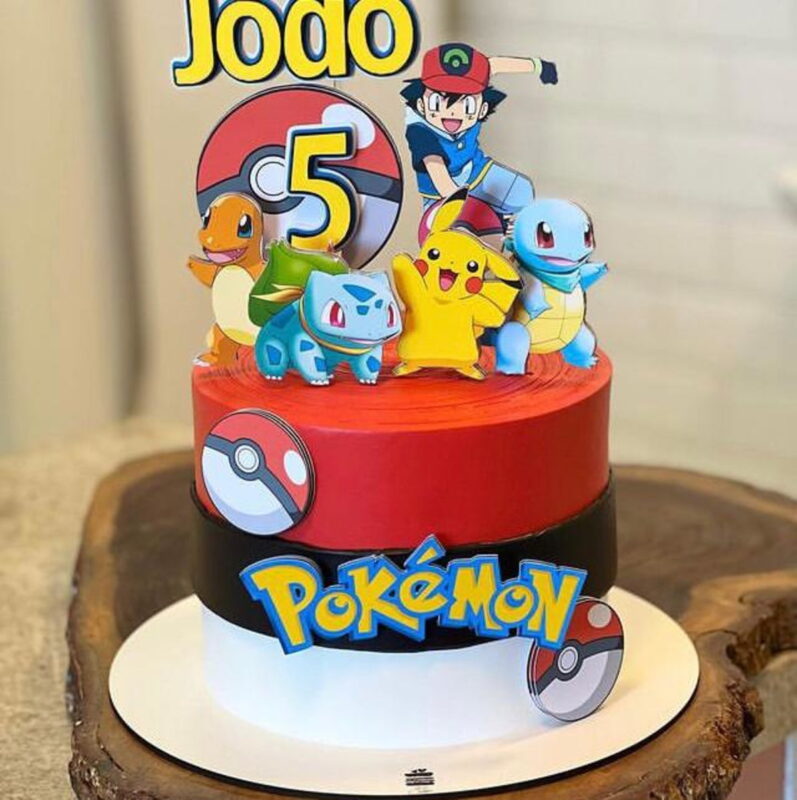 Bolo Decorado Pokemon