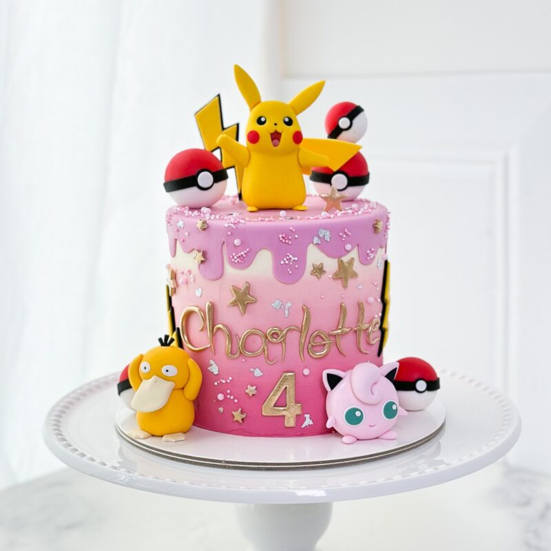 Pokemon Decorated Cake