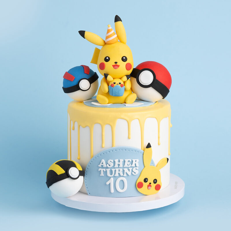 Pokemon Decorated Cake