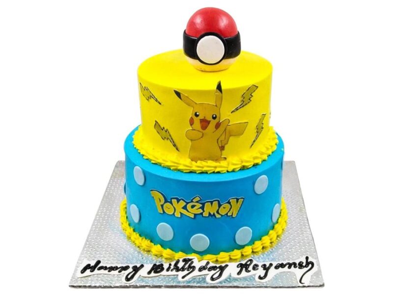 Pokemon Decorated Cake