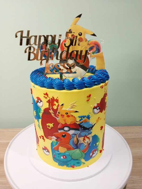 Pokemon Decorated Cake